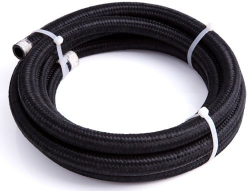 450 Series Black Braided Lightweight Hose -10AN 