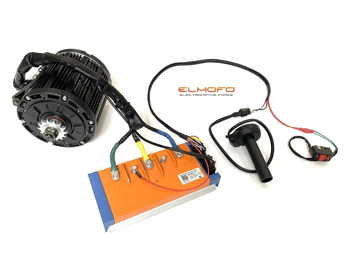 ELMOFO EMX Motor, Controller, Throttle & Loom Kit