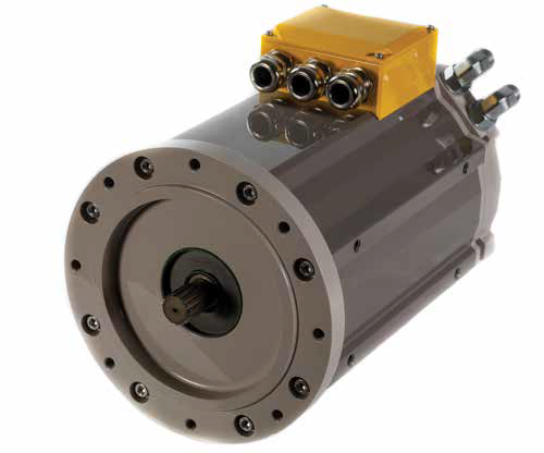 Parker GVM210-400 Electric Vehicle AC Traction Motor 650 VDC