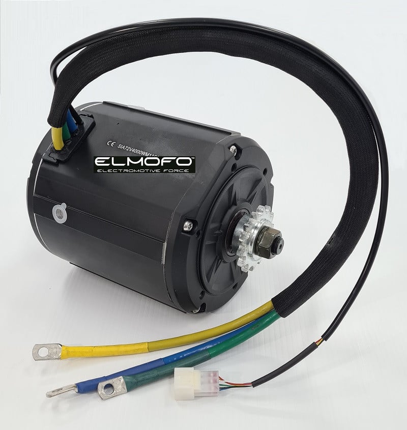 QS138 90H Water Cooled Mid Drive Electric Motor