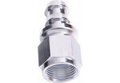 400 Series Push Lock Straight Hose End -10AN (Silver)