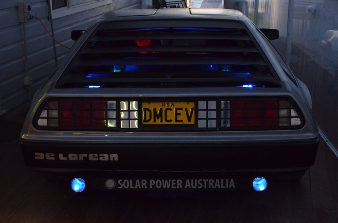 Electric Delorean DMC 2